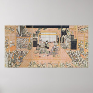 Póster Interior de un teatro