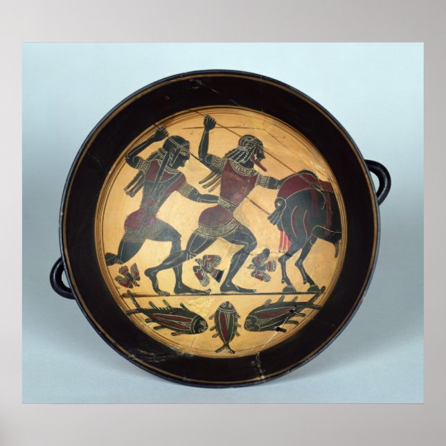 Póster Interior de una taza (Frente)