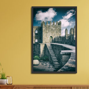 Póster Interior del Castillo de Guimaraes. Guimaraes, Por