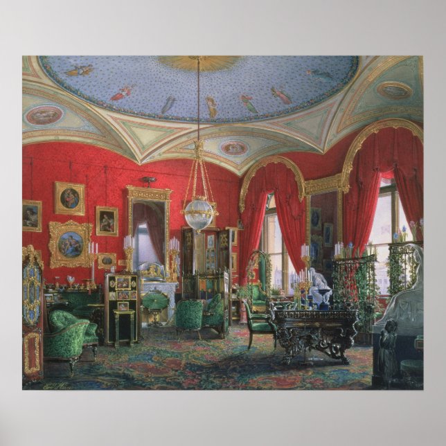 Póster Interior del Palacio de Invierno (Frente)