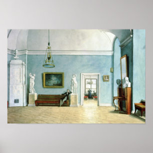 Póster Interior neoclásico, c.1820