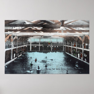 Póster Interior View of Nerides Salt Water Baths
