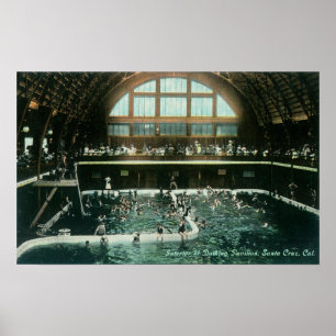 Póster Interior View of the Bathing Pavilion
