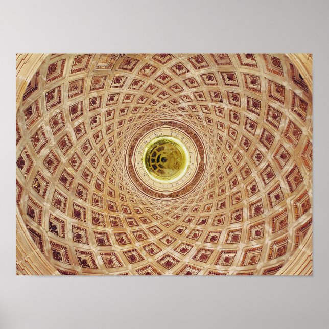 Póster Interior view of the Cupola in the Chapel (Frente)