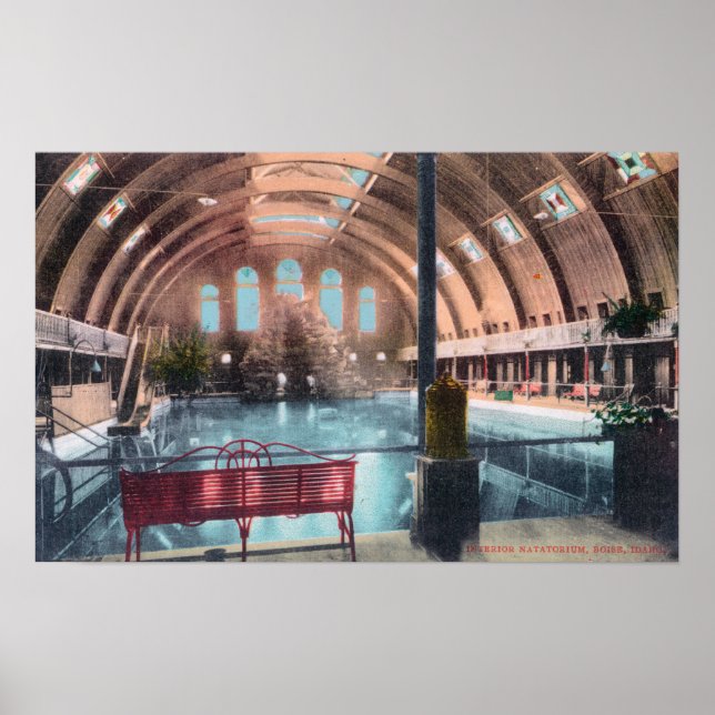 Póster Interior View of the NatatoriumBoise, ID (Frente)