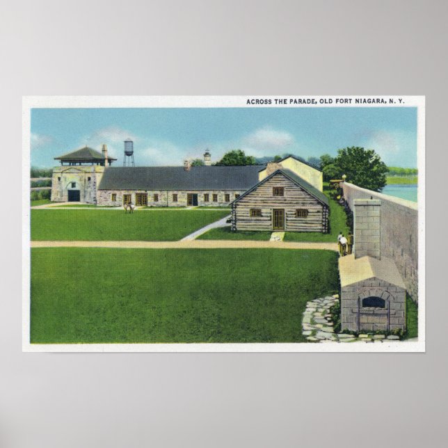 Póster Interior View of Vestibule in Old French (Frente)