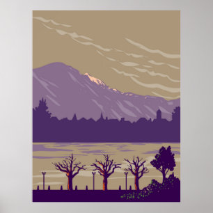 Póster Interlaken Suiza