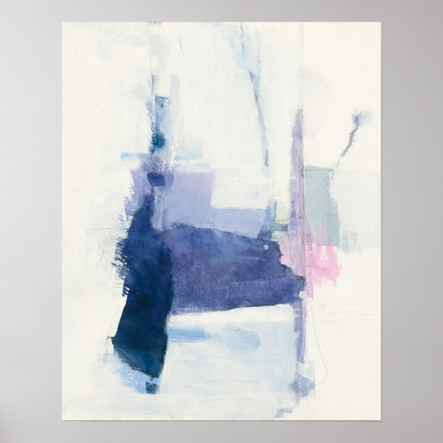 Póster Interlude | Abstract In Blue (Frente)