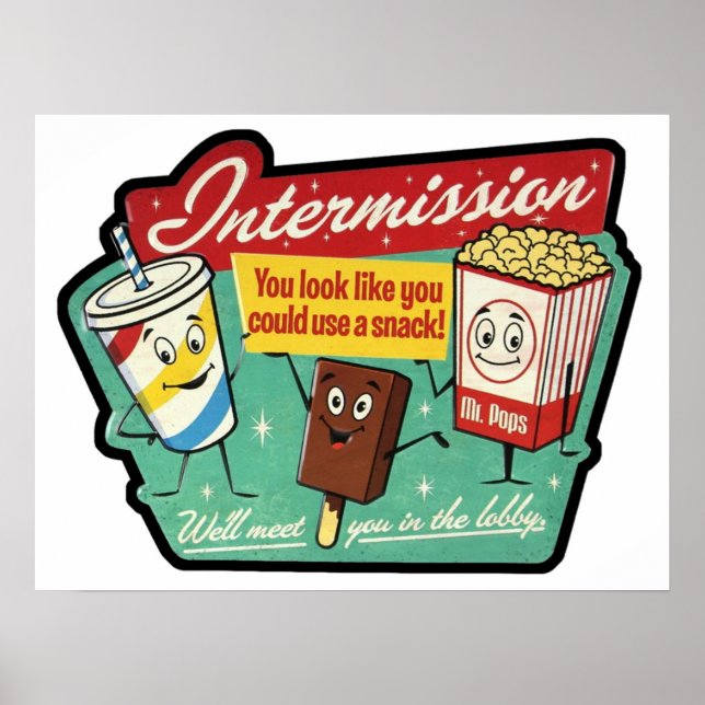 Póster Intermission (Frente)