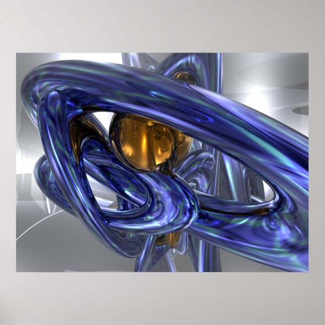 Póster Internal Bliss Abstract Poster (Frente)