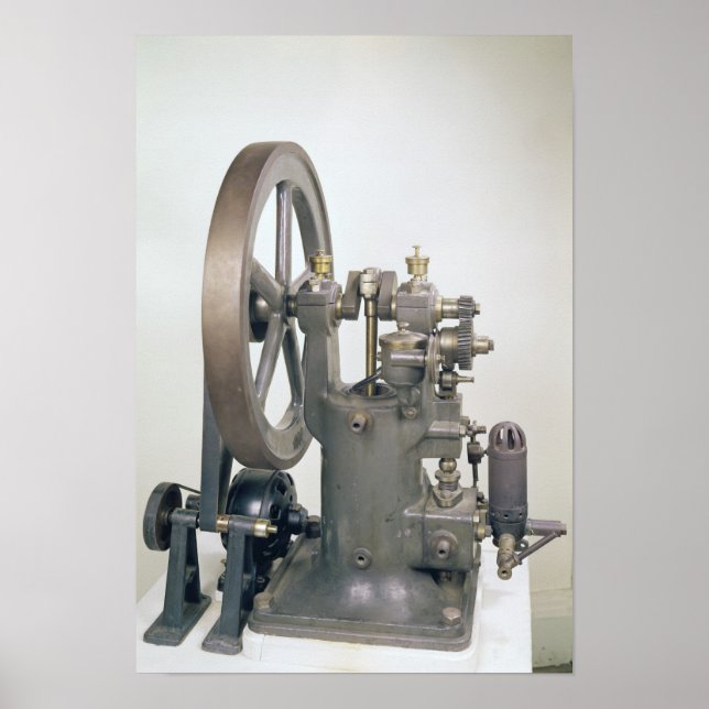Póster Internal combustion engine, 1876 (Frente)