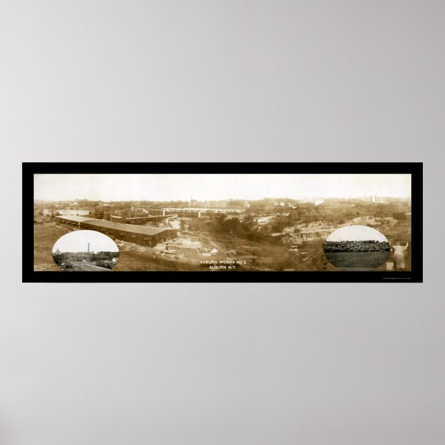 Póster International Harvester Auburn Photo 1907 (Frente)