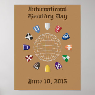 Póster International Heraldry Day 2015