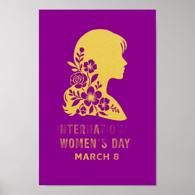 Póster International Women’s Day – Empowerment in GPoster (Frente)