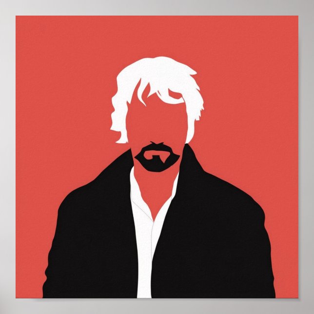 Póster Interpretación minimalista (Frente)