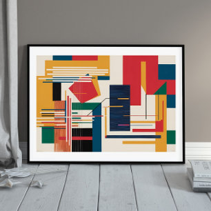 Póster Interrupción de cuadrícula