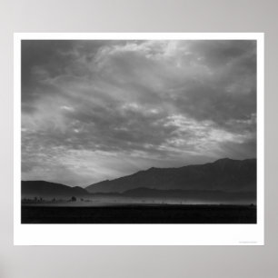 Póster Interruptor sobre Manzanar, tormenta 1943 de la