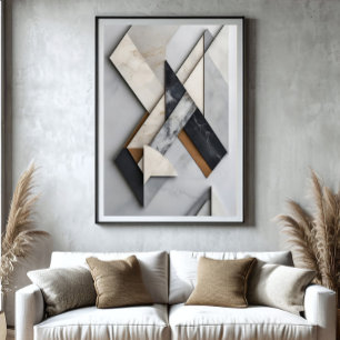 Póster Intersecciones de lujo