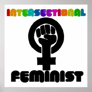 Póster intersectional feminist