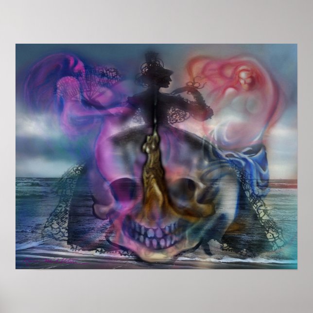 Póster Intertrama de tiempo (Frente)