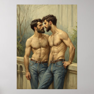 Póster Intimidad barroca: la mirada romántica