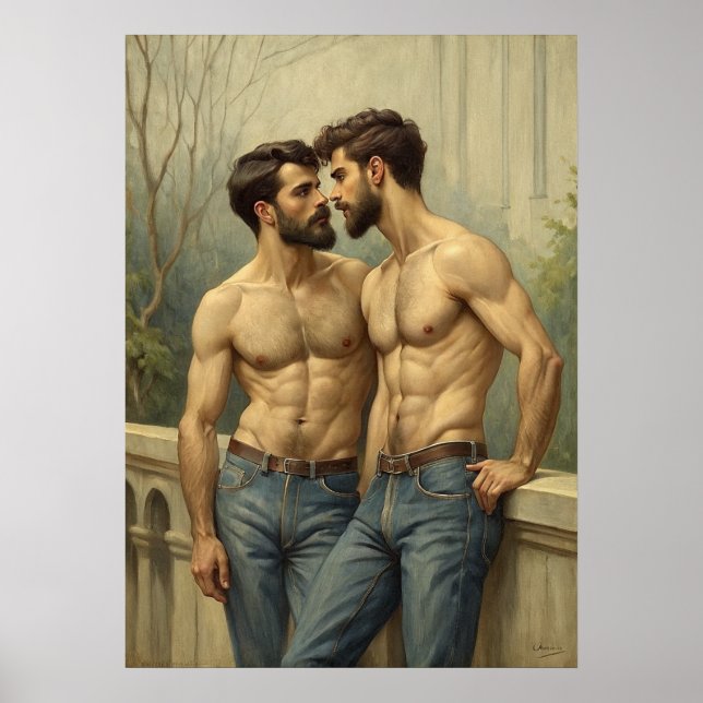 Póster Intimidad barroca: la mirada romántica (Frente)