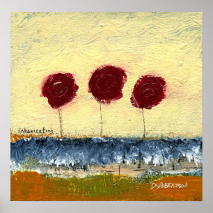 Póster Intoxicante paisaje floral de Dan Robertson