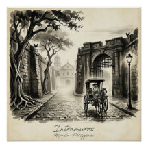 Intramuros Manila Kalesa Patrimonio