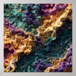 Póster Intricate Seamless Detail: Micro-Graphic Density