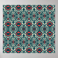 Intriga de Ikat: Damasco de época oriental