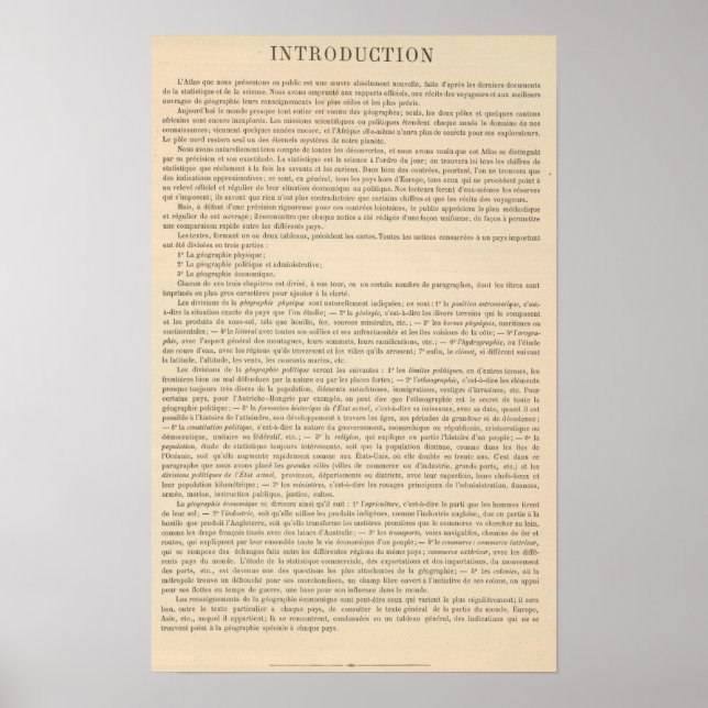 Póster Introducción Nuevo Atlas (Frente)