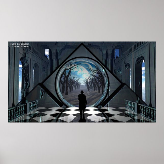 Póster Introduzca el solsticio (Frente)