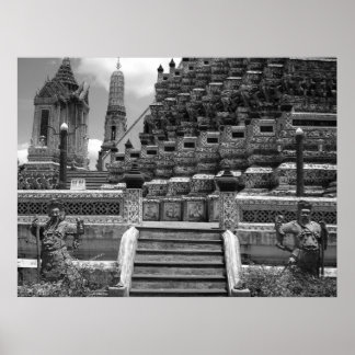 Póster Introduzca el templo