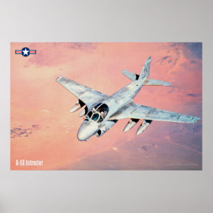 PÓSTER INTRUIDOR A-6E