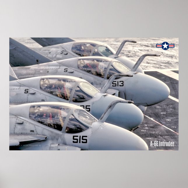 PÓSTER INTRUIDOR A-6E (Frente)