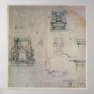 Póster Inv. 1859 6-25-545. R. Diseños para tumbas