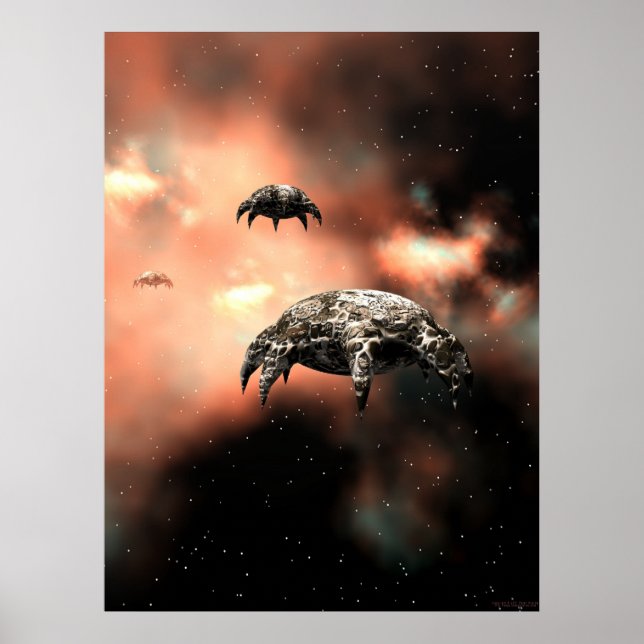 Póster Invaders (Frente)