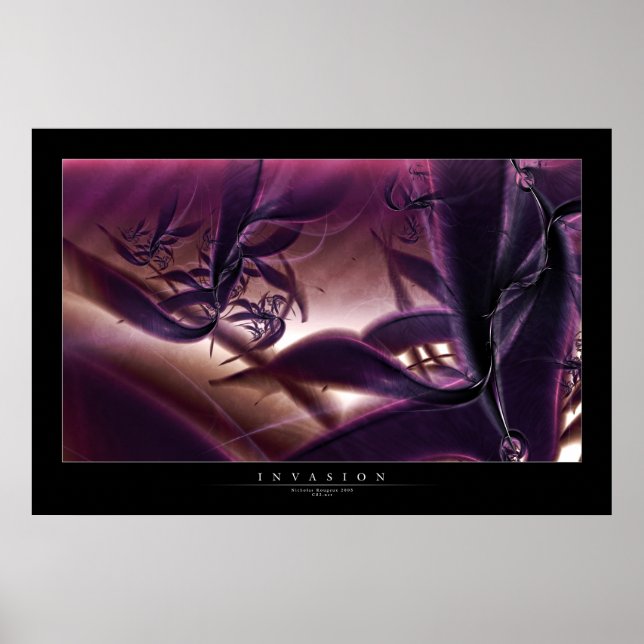 Póster Invasión (Frente)