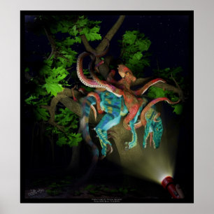 Póster Invasión #1 del océano: Arborealus del pulpo
