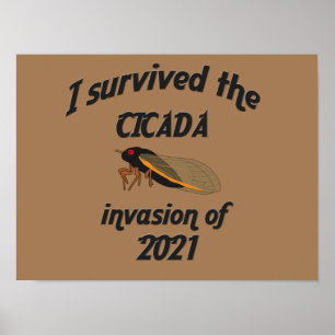 Póster Invasión de Cicada