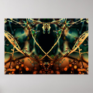 Póster Invasión de insectos