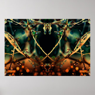 Póster Invasión de insectos