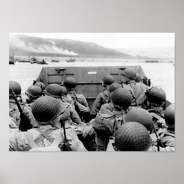Póster Invasión de Normandía - 6 de junio de 1944 (Frente)