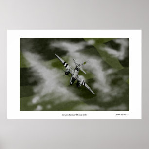 Póster Invasion Marauder 1944