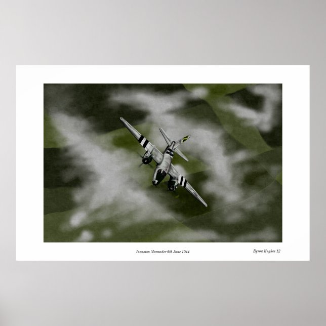 Póster Invasion Marauder 1944 (Frente)