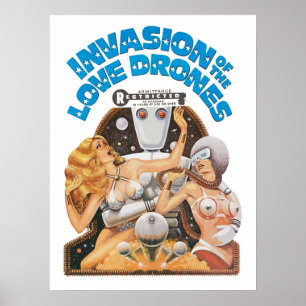 Póster Invasion of the Love Drones