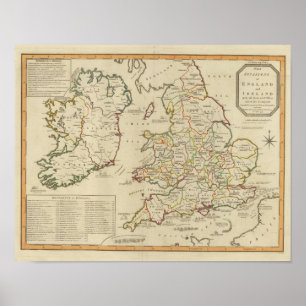 Póster Invasiones Inglaterra, Irlanda