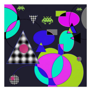 Póster Invasores circundantes de la muerte