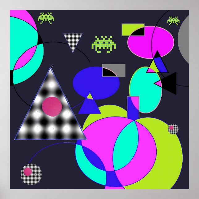 Póster Invasores circundantes de la muerte (Frente)