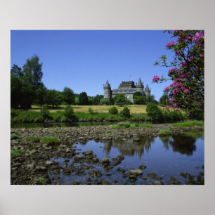 Póster Inverary Castle, Strathclyde, Scotland